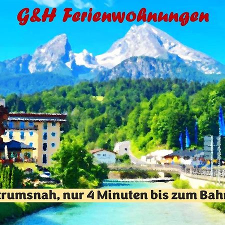 G & H Ferienwohnungen Appartement Almrausch Berchtesgaden Eksteriør billede