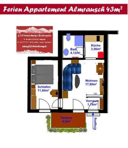 G & H Ferienwohnungen Appartement Almrausch Berchtesgaden Eksteriør billede