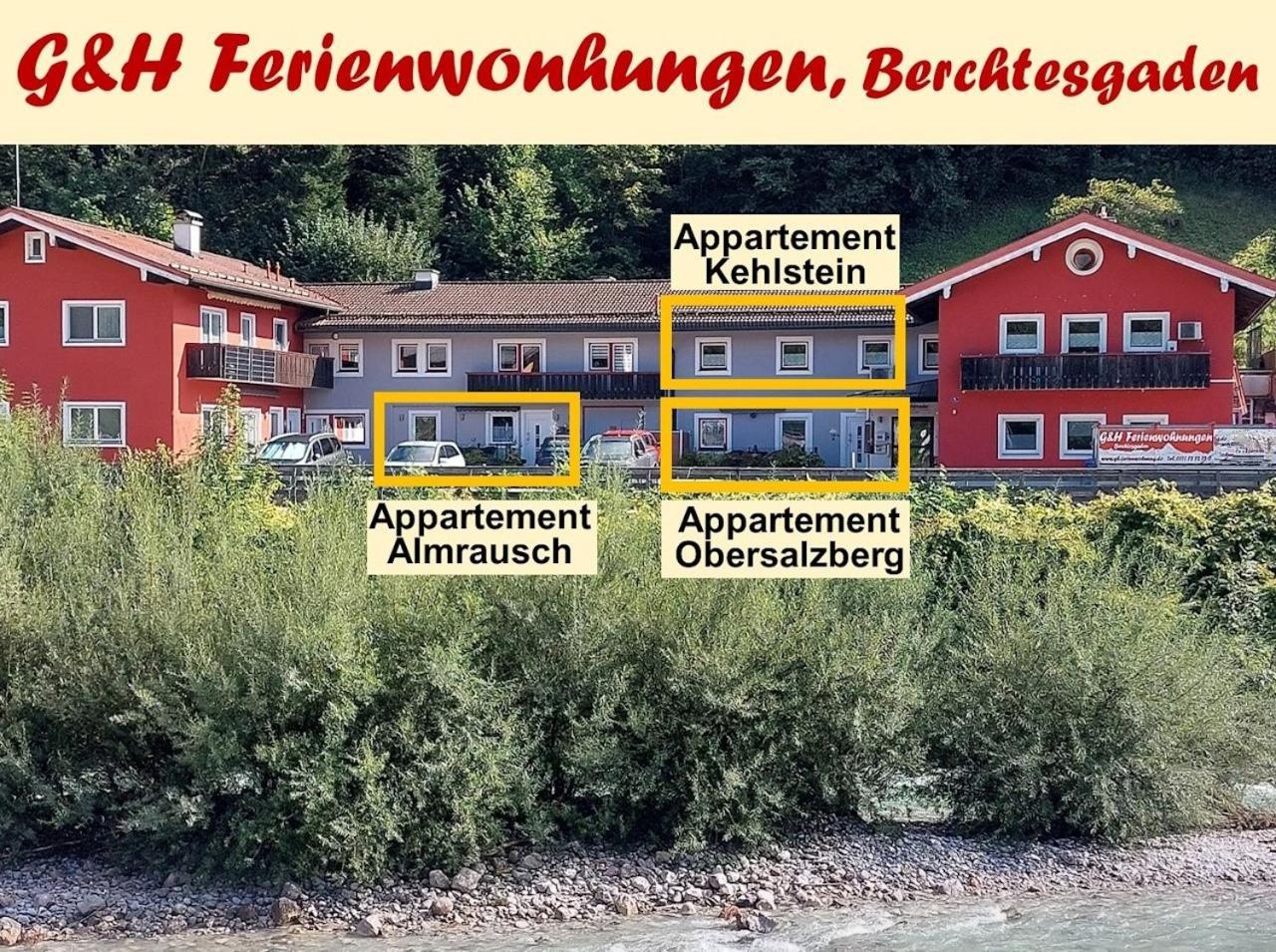 G & H Ferienwohnungen Appartement Almrausch Berchtesgaden Eksteriør billede